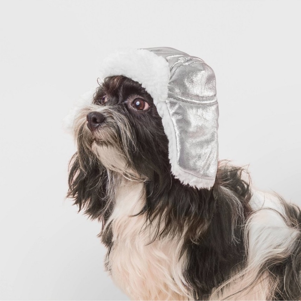 Silver Trapper Dog Hat - Boots & Barkley™
XXS/XS